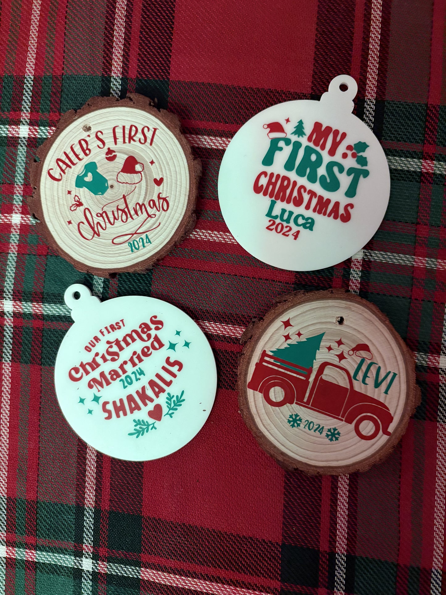 Customized Christmas Ornaments