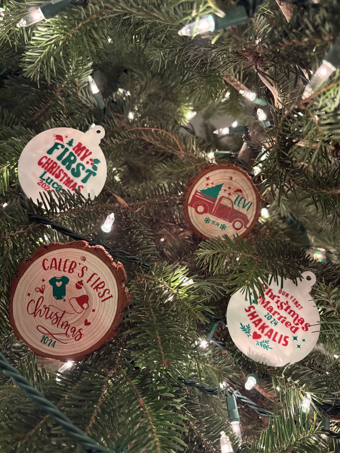 Customized Christmas Ornaments